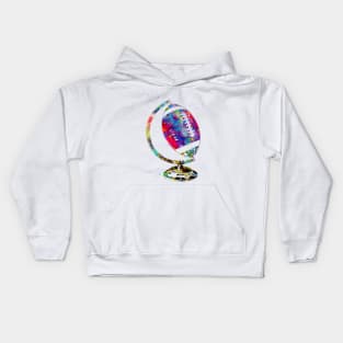 American Football Globe Kids Hoodie